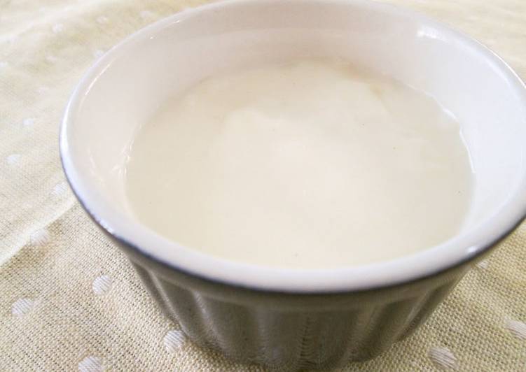 Recipe of Appetizing Easy White Sauce in the Microwave