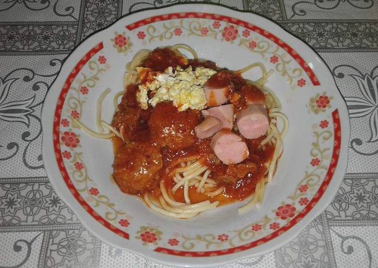 Spagetti Bolognese Anas Amni #DaporAzahZara