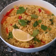 A picture of Salsa ramen noodles.