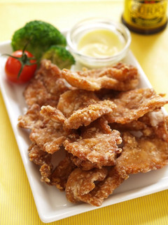 A picture of Curry Flavored Chicken Crisps.