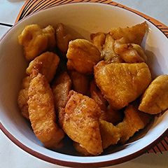 A picture of Easy fried curry turkey!.