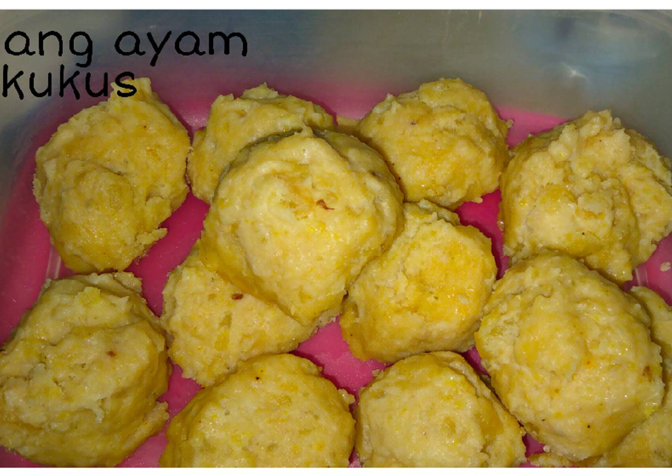 Kentang Ayam kukus