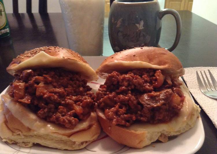 Recipe of Homemade Wifey Sloppy Joes