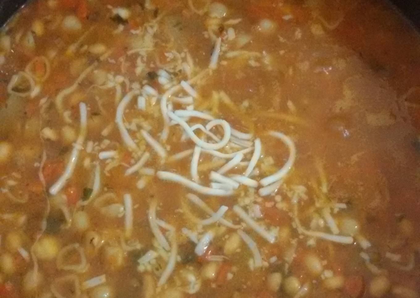 Minestrone soup