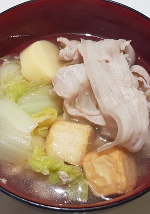รูปของ ชาบูแบบชาม one pot shabu - low carb