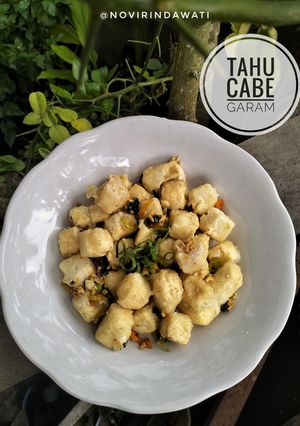 Foto resep 25. Tahu Cabe Garam