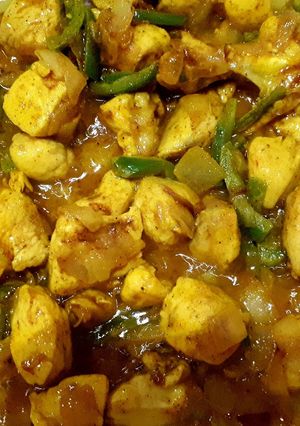 عکسی از دستور خوراک مرغ خوشرنگ و خوشمزه من 😘