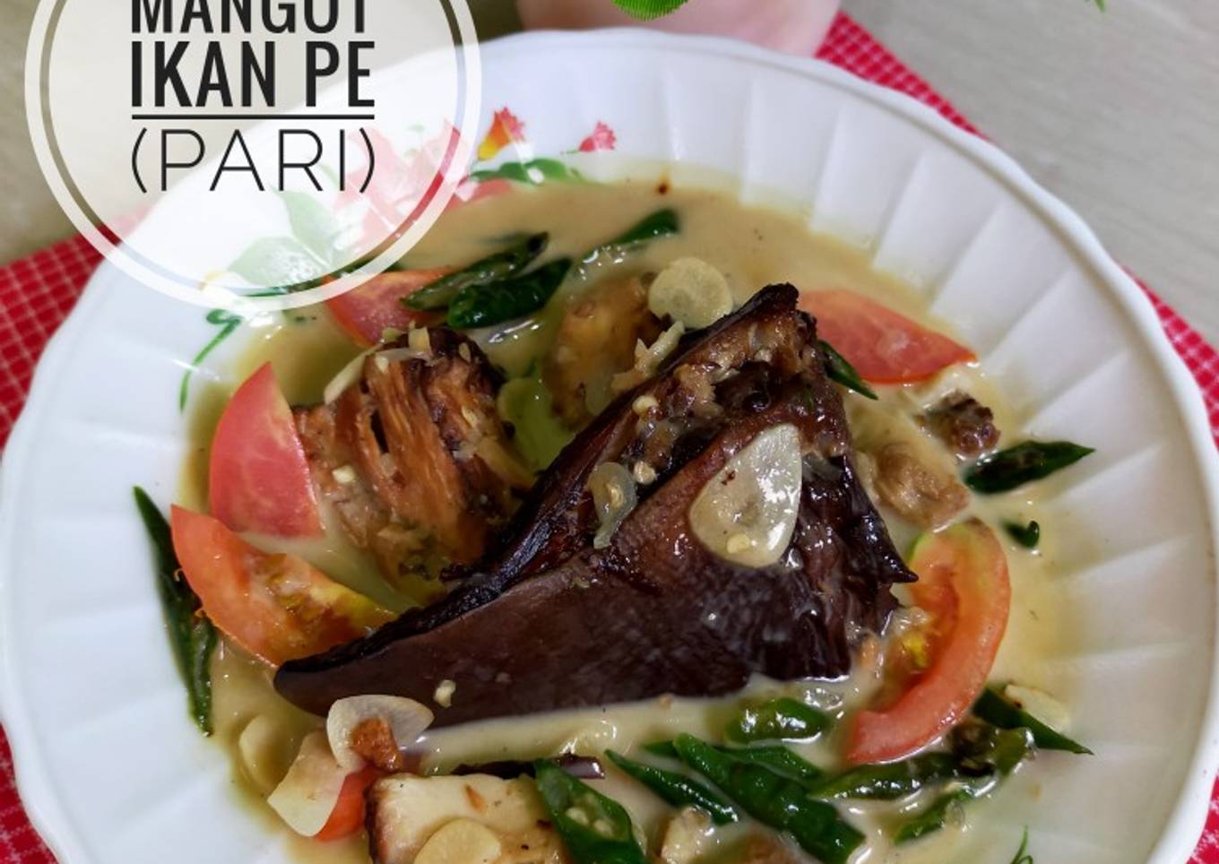 Mangut Ikan Pe (Pari Asap)