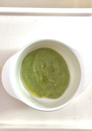 Foto resep Bubur Beras Putih Brokoli