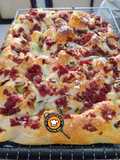 Foccacia With Corned Beef & Onion