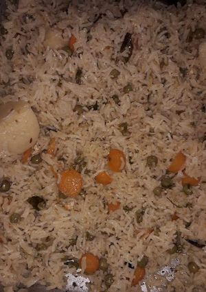 A picture of Vegetable Polaw.