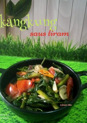 Foto resep Kangkung (2) saus tiram