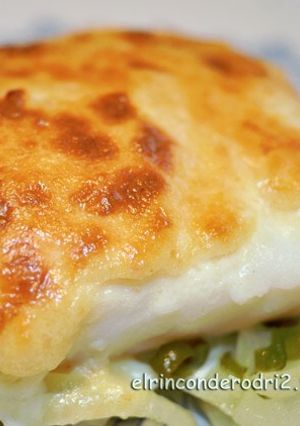 Foto principal de Lomos de bacalao gratinado