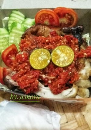 Foto resep Ayam bakar geprek kalasan