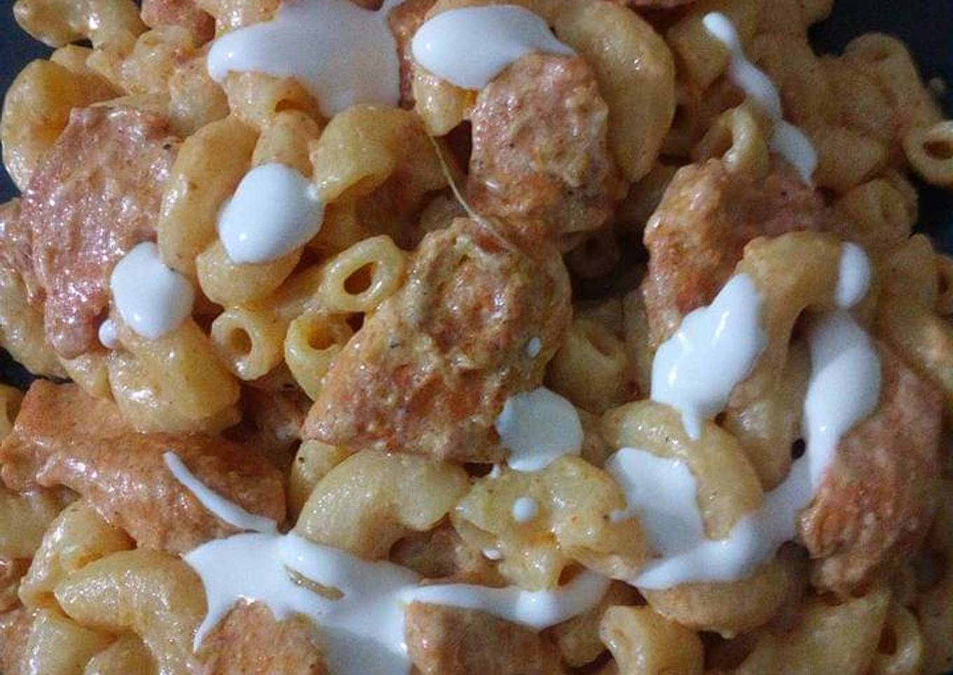 Creamy cheese pasta