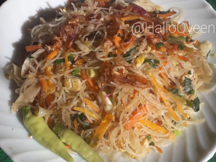 Cara Bikin Bihun sayur goreng Bahan Sederhana