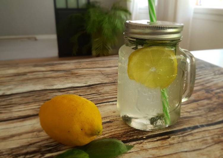 Recipe: Appetizing Citronnade basilic