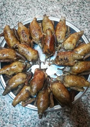 صورة لوصفة حمام محشي بالرز