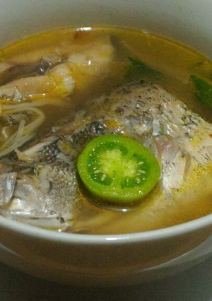 Foto resep Sup ikan jamur enoki