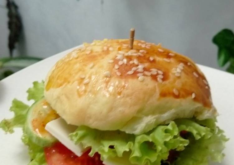 Langkah Mudah untuk Menyiapkan Burger bun yang Lezat
