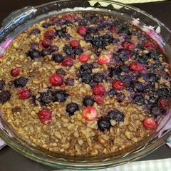 A picture of Baked Oatmeal.