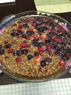 A picture of Baked Oatmeal.