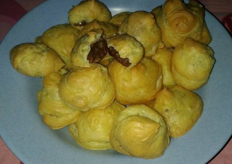 Kue sus isi vla coklat