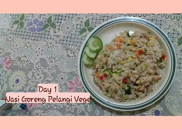 Nasi Goreng Pelangi Vege