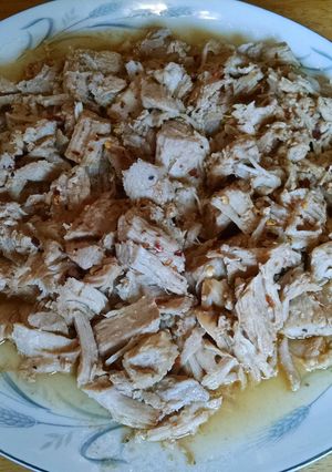 A picture of Slow Cooked Sweet n Zesty Pork.