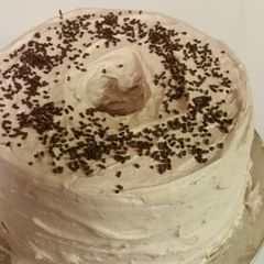 A picture of Mocha Angel Cake.