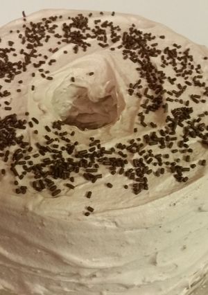 A picture of Mocha Angel Cake.