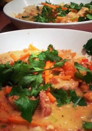 A picture of Thai Red Satay Curry.