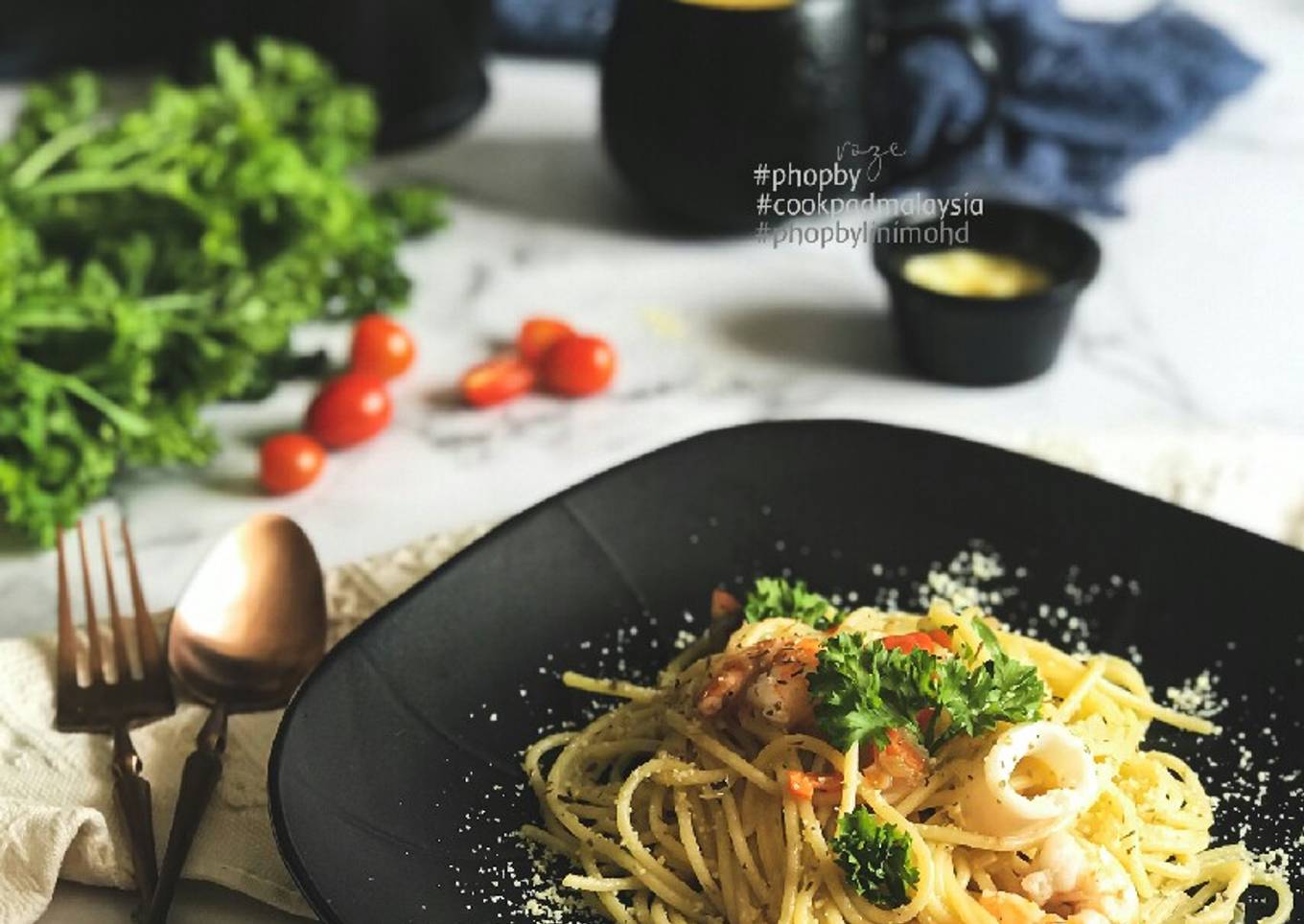 Spaghetti aglio oleo #phobbylinimohd #batch 20: