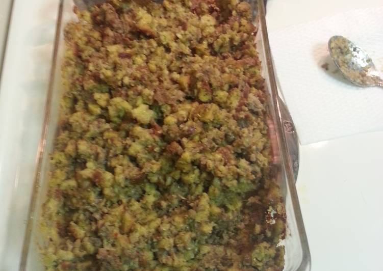 Stuffing casserole