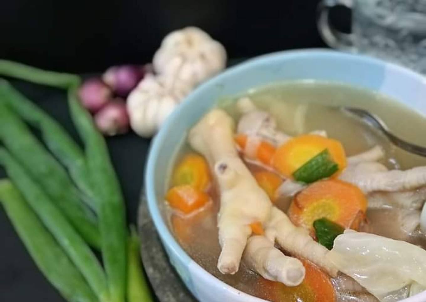 Sop ceker ayam
