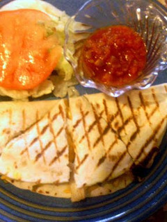 A picture of Grilled Chicken Quesadilla.