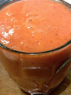 A picture of Elisa's Papaya Frappe.