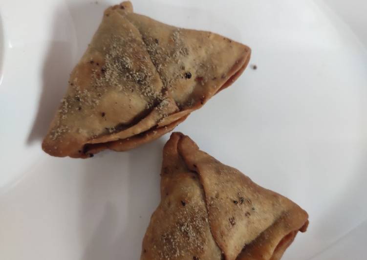 Steps to Make Speedy Whole wheat samosa