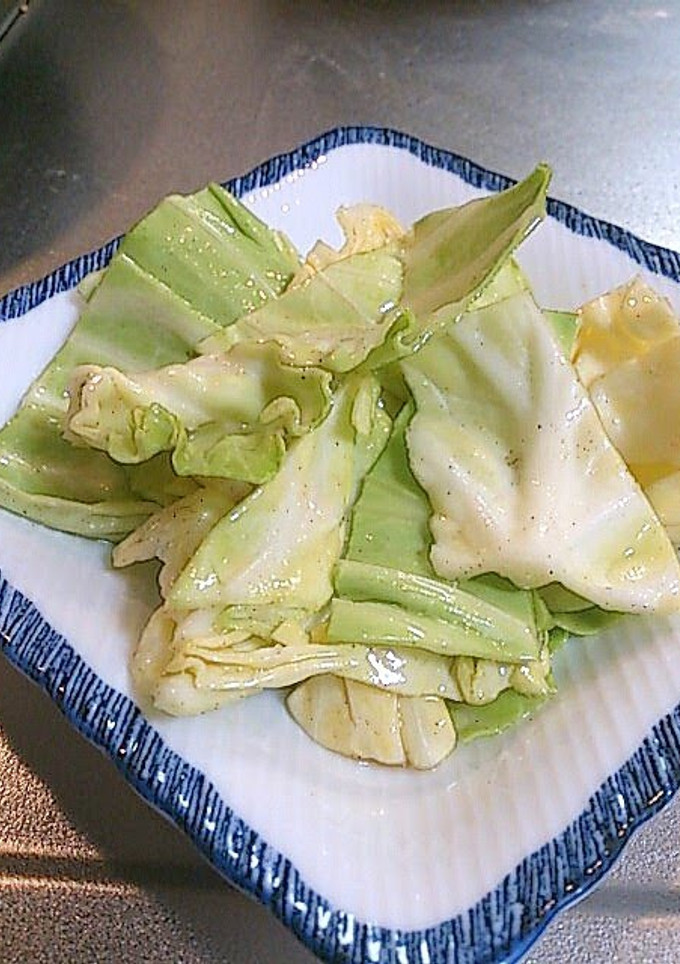A picture of Super Simple, Time-Saving Cabbage Salad in Sesame Oil.