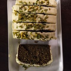 A picture of Courgette Lime cake.