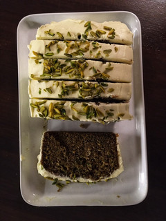A picture of Courgette Lime cake.