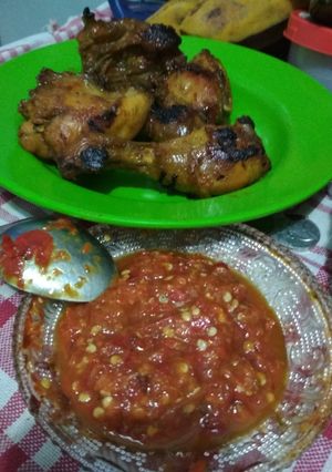 Foto resep Ayam bakar presto pedas manis sambel sweet (Manis pedas)