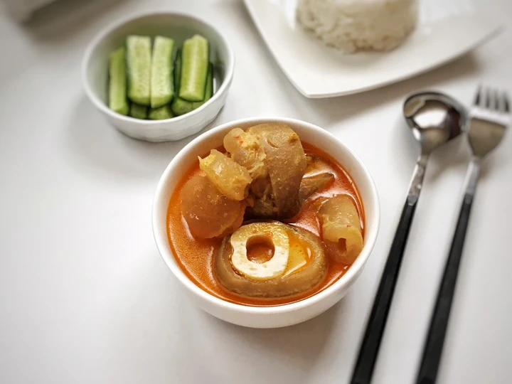 Cara Mudah Menyiapkan Resep Gulai tunjang/kikil Anti Ribet, Lezat Sekali