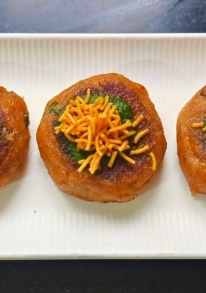 A picture of Sweet potatoes masala tikka.
