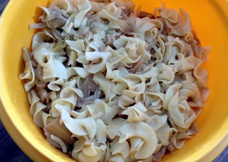 Simple Way to Prepare Quick Haluski (Cabbage and Noodles)