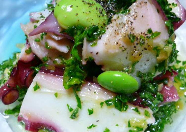 How to Prepare Quick Octopus Parsley