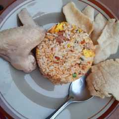 รูปของ Nasgor mix bandeng dan daging sapi