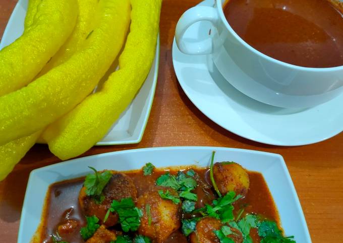 Street style Bhungla Bataka Recipe