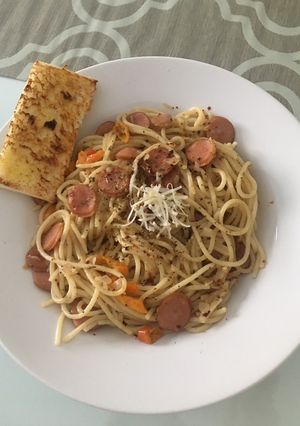 Foto resep Spaghetti Aglio Olio