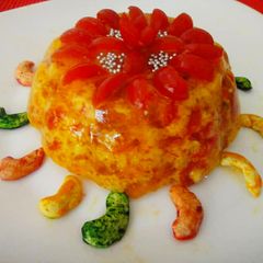 A picture of Jelly Sponge Pudding.